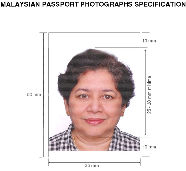 Malaysia Passport photo 